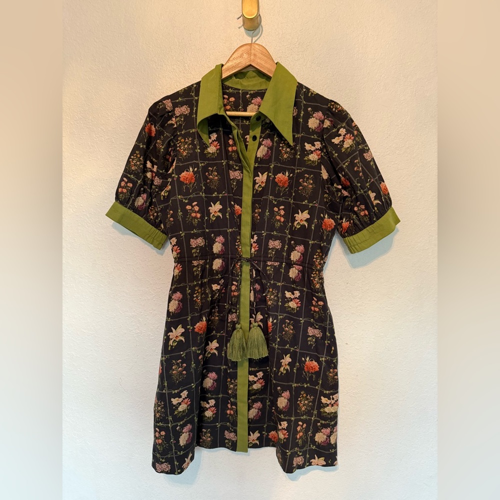 Modatrova Celia button front dress - Picture 5 of 10